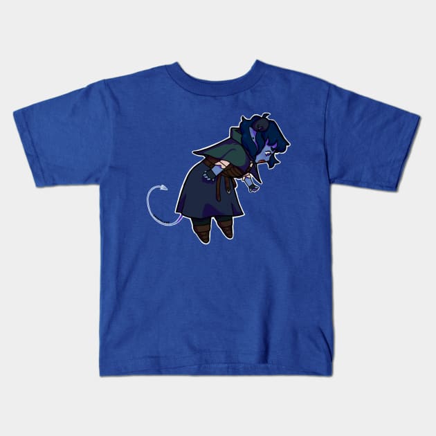 Jester Kids T-Shirt by crystaldye